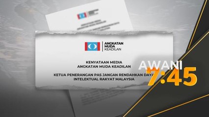 Politik | AMK bidas Khairil Nizam supaya jangna emosi