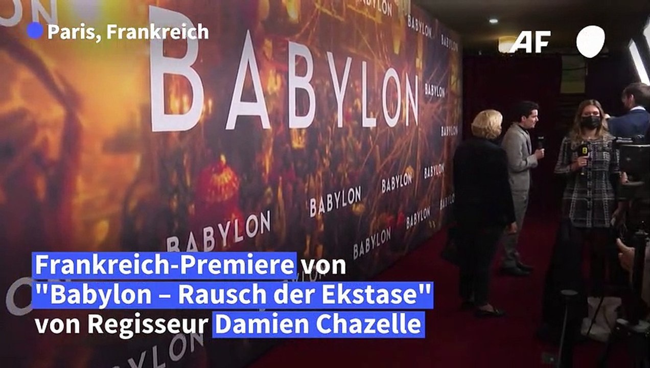 Brad Pitt bei Frankreich-Premiere von 'Babylon - Rausch der Ekstase'