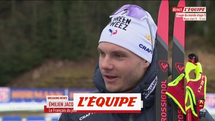 Jacquelin : « Je me fais plaisir, c'est ce qu'il m'a manqué ces derniers temps » - Biathlon - CM (H)