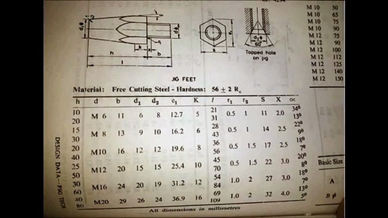 Design of Latch Jig for drilling 4 holes in a given component