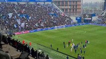Sassuolo - Lazio, squadra sotto al settore ospiti