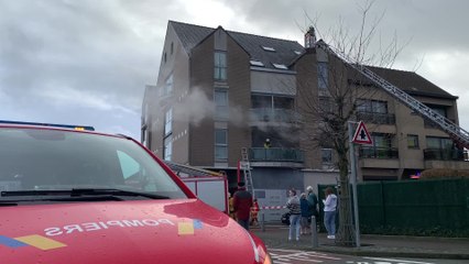 Incendie d'appartement - rue de l'Agriculture - Mousccron