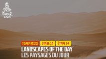 Landscapes of the Étape 14 / Stage 14  - #Dakar2023