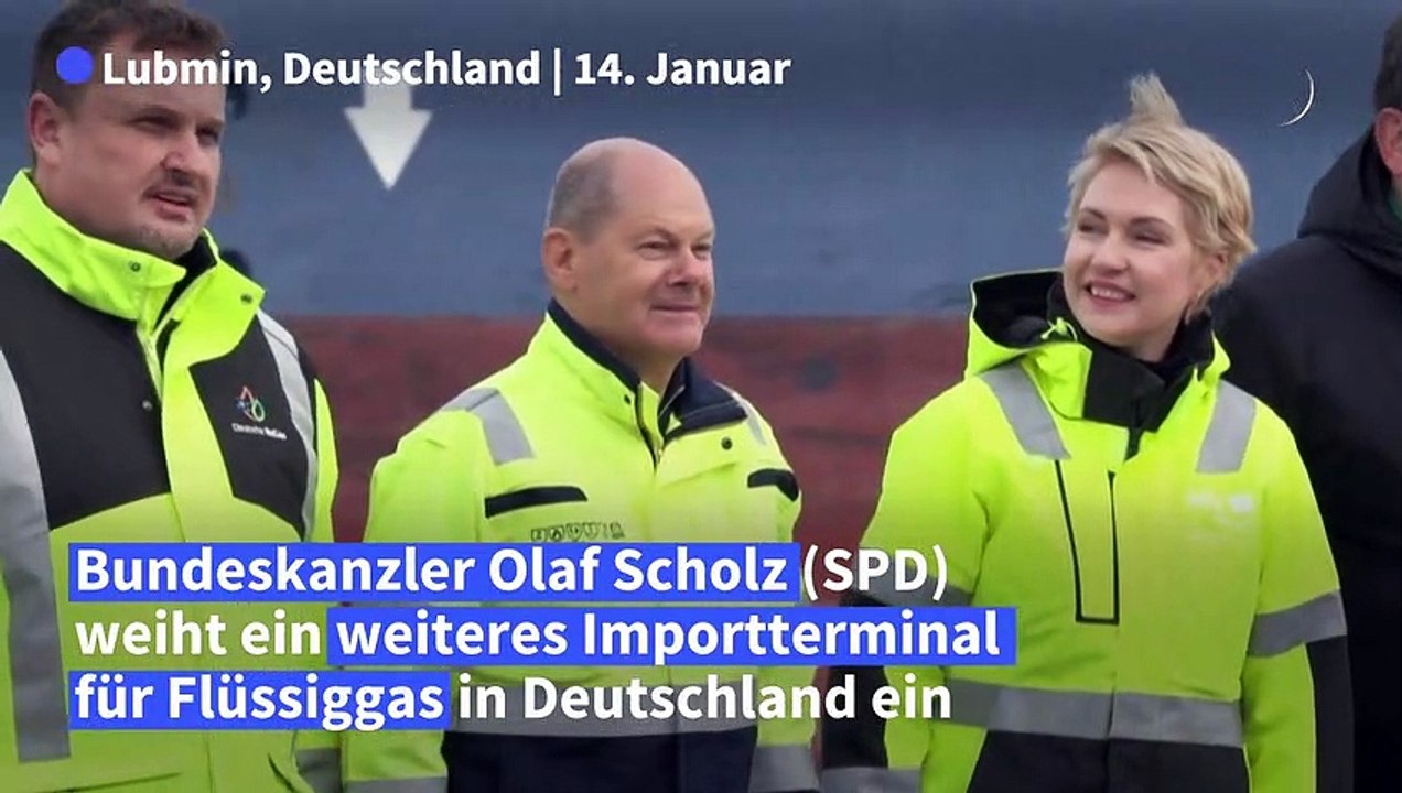 Scholz: 'Wir können die Gasversorgung in Deutschland gewährleisten'
