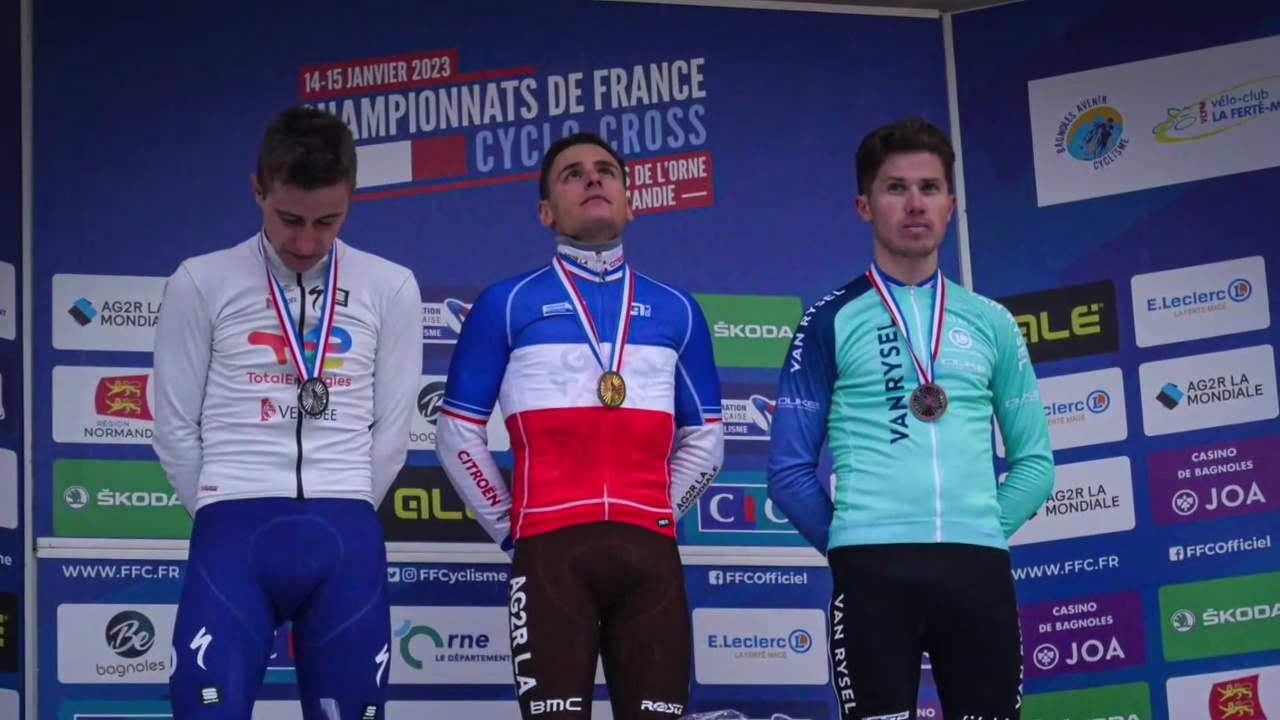 Cyclo-cross - Championnats de France - Bagnoles-de-l’Orne 2023 -  Clément Venturini, son 5e titre de champion de France : "Je voulais juste gagner"