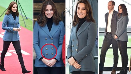 Kate In Chic Blazer Attends A Very Special Graduation Ceremony After Revealing Her Due Date