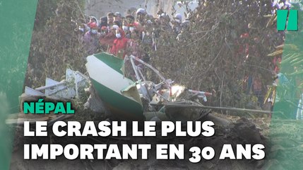 Au Népal, le crash d’avion le plus meurtrier en 30 ans a fait au moins 67 morts