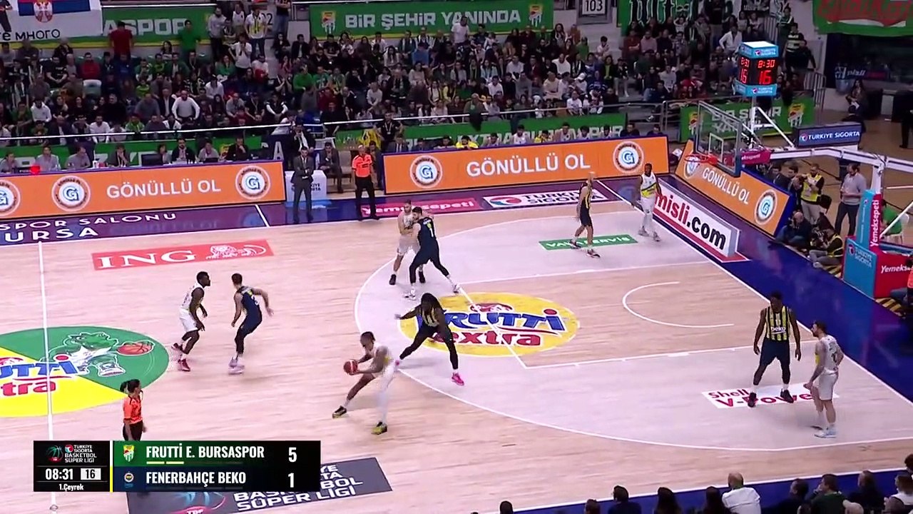 Frutti Extra Bursaspor - Fenerbahçe Beko | Maçın Tamamı |