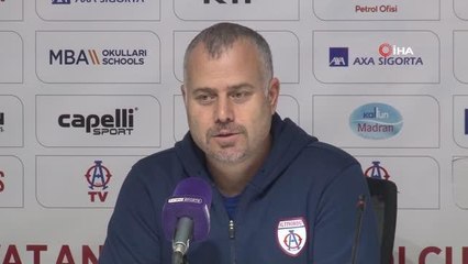 Çağatay Şalap: "Kazandığımız için mutluyuz"