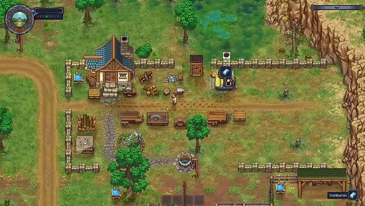 Besuch am Leuchtturm. Graveyard Keeper #35 (Part 1)