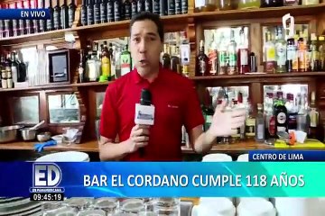 Centro de Lima: histórico restaurante bar Cordano celebra 118 años de fundación