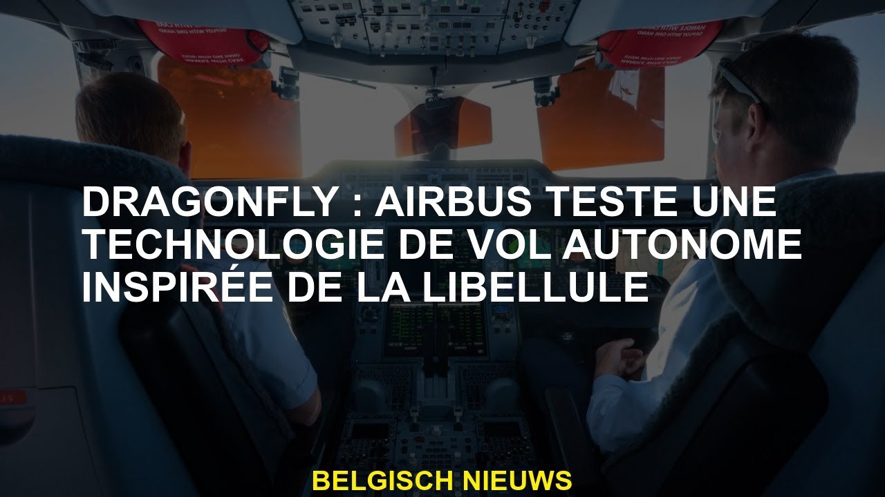 Dragonfly: Airbus teste une technologie de vol autonome inspirée par la libellule