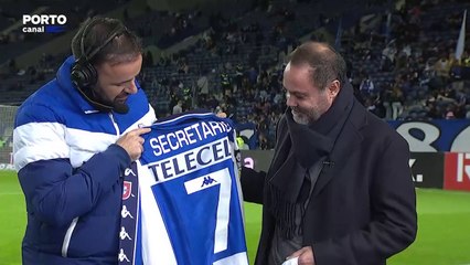 O “momento especial” que marcou o regresso de Secretário ao Estádio do Dragão