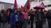 Акция протеста экоактивистов в Давосе