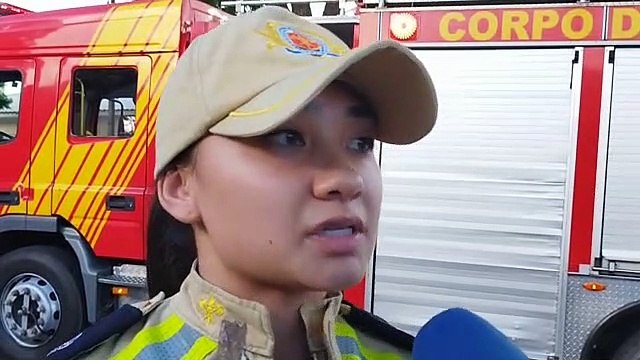 Curto-circuito provoca incêndio em residência no bairro San Remo em Umuarama