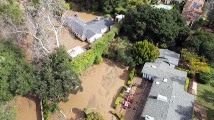 Biden declara estado de catástrofe en California, golpeada por intensas lluvias