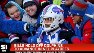 Bills Hold Off Dolphins to Advance in NFL Playoffs