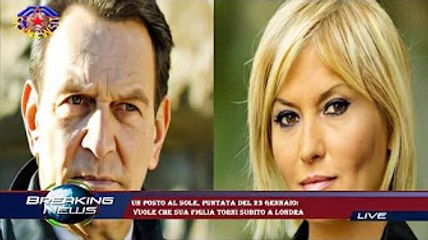 Un posto al sole, puntata del 23 gennaio:  vuole che sua figlia torni subito a Londra
