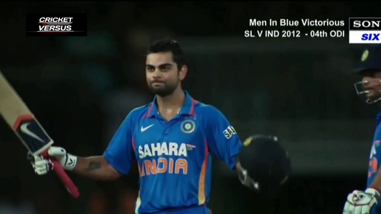 Virat Kohli Century Against Srilanka  : Virat Kohli Batting Highlights