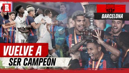 ¡Barcelona gana la SuperCopa!