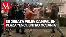 Roban joyas a una mujer en CdMx, se esconden en plaza Encuentro Oceanía y los golpean