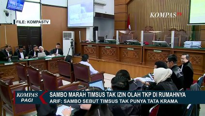 Sambo Marah, Sebut Timsus Tak Punya Tata Krama Olah TKP Tanpa Izin