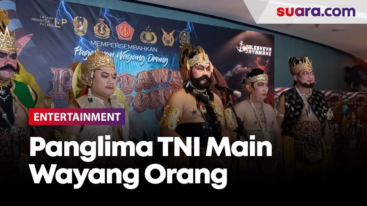 Main Wayang Orang Lakon Pandawa Boyong Bersama Kapolri Dan 3 Kepala ...