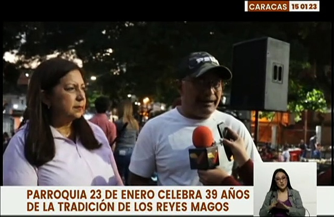 Caracas | Parroquia 23 de Enero celebró los 39 años de la tradición de Los Reyes Magos