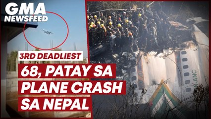68, patay sa plane crash sa Nepal | GMA News Feed
