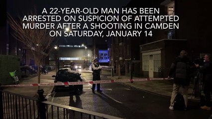 Camden shooting arrest