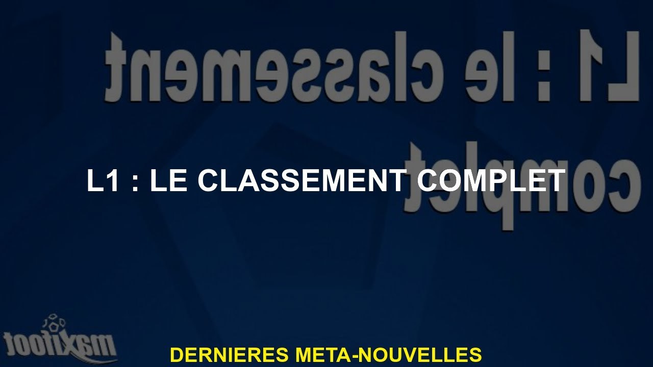 L1: la classification complète