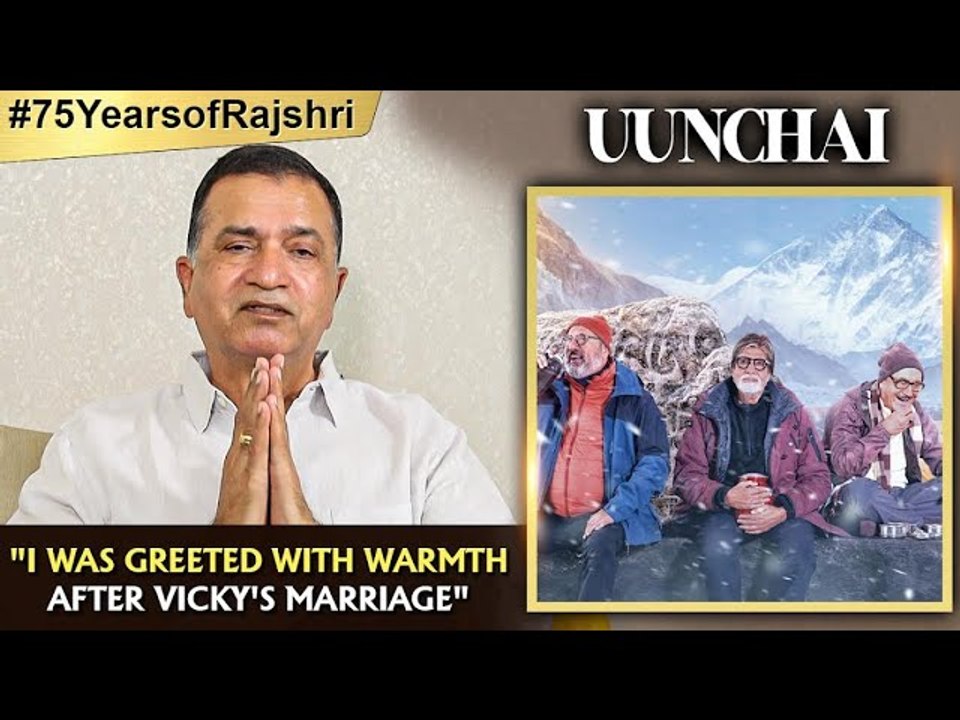 I Forget I'm A Action Director Whenever I'm With Sooraj Barjatya | Sham Kaushal | Uunchai