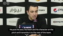 Xavi will 'never get tired' of praising Gavi