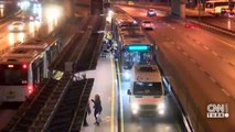 Metrobüs durağında kaza: 1 ölü
