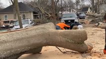 EEUU declara zona catastrófica los estados de California y Alabama por el fuerte temporal