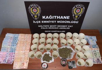 Kadıköy ve Kağıthane'de uyuşturucu operasyonu