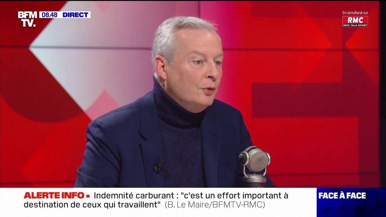 "L'appauvrissement et le déficit ne sont pas un avenir souhaitable pour la France": Bruno Le Maire justifie la réforme des retraites