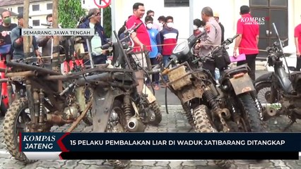 15 Pelaku Pembalakan Liar di Waduk Jatibarang Ditangkap