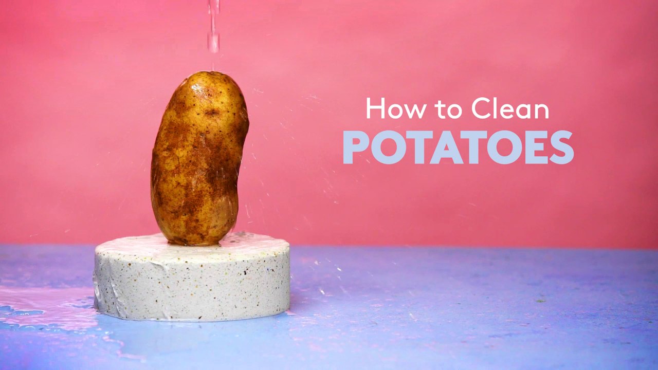 How to Clean Potatoes