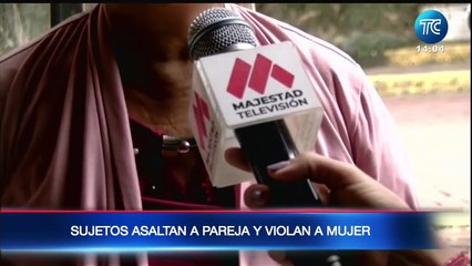 Delincuentes asaltaron a una pareja y abusaron sexualmente a la mujer