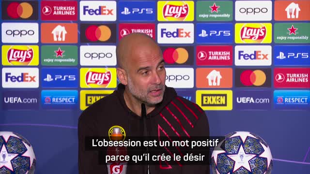 Finale - Guardiola : "Gagner la Ligue des champions est une obsession"