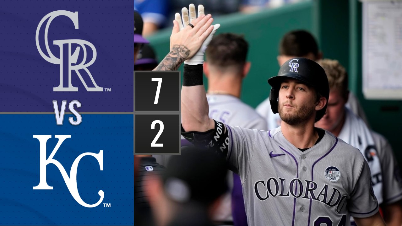 Resumen Rockies de Colorado vs Reales de Kansas City | MLB 02-06-2023