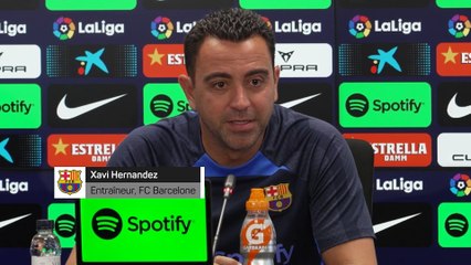 Xavi : "C'est vrai que j'aimerais beaucoup que Messi revienne"