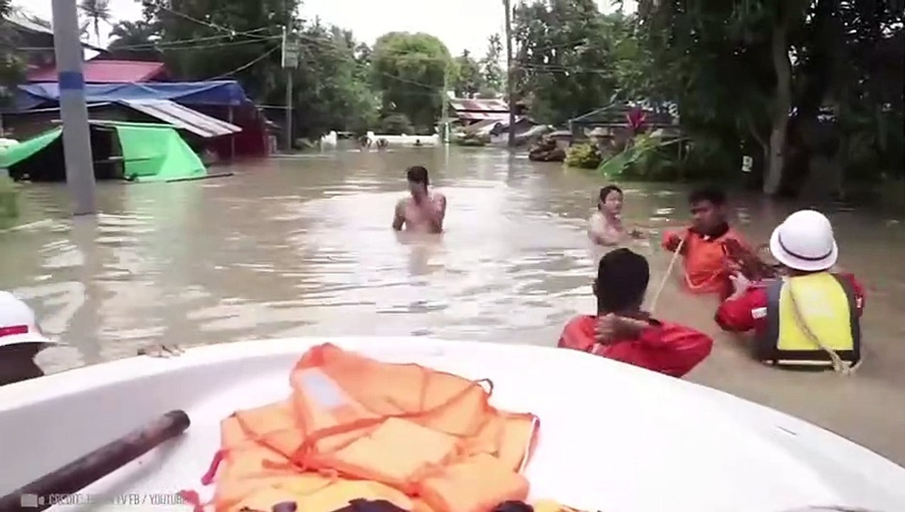 Geheim Dammbruch vor der Kamera festgehalten!