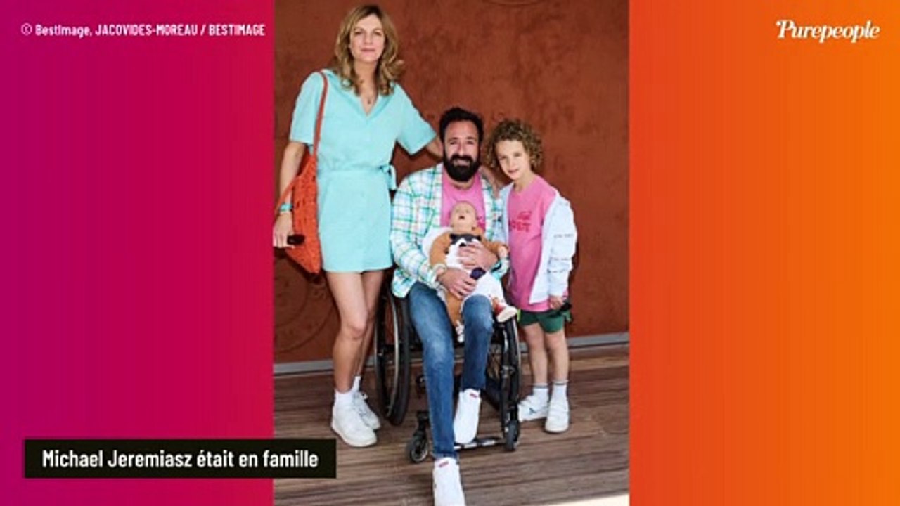 Michael Jeremiasz à Roland-Garros avec son bébé de 2 mois face à Claudia Tagbo amoureuse