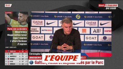 Galtier « J'ai compris le tribunal médiatique, j'ai pris la foudre » - Foot - L1 - PSG