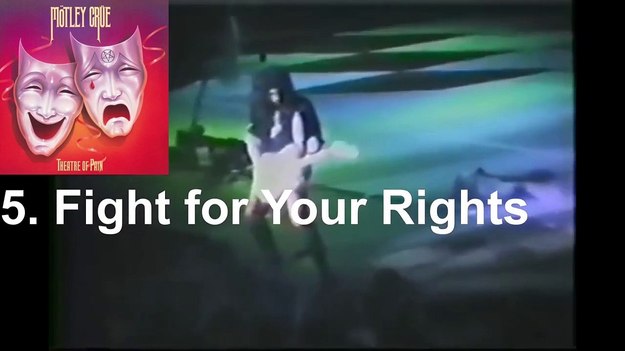 Top 10 Best Mick Mars Guitar Solos - Motley Crue