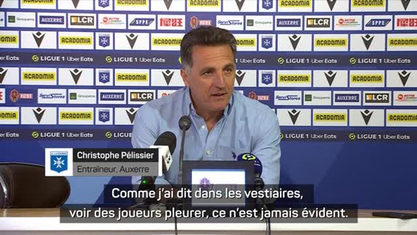AJ Auxerre - RC Lens : Christophe Pélissier : “Beaucoup de tristesse et beaucoup de déception”