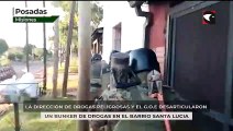 Desarticulan en una semana el 7mo punto de venta de drogas en Posadas hay cinco detenidos