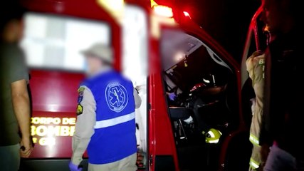 Motociclista fica ferido em acidente de trânsito na PR-486